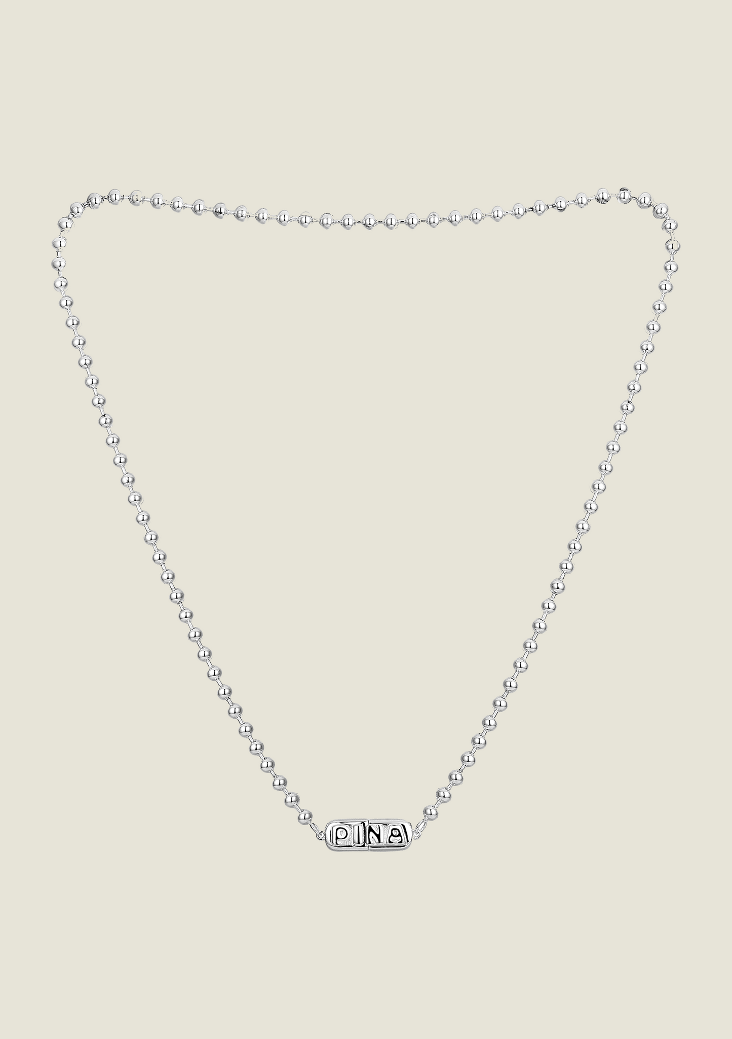 Silver Bubble Chain