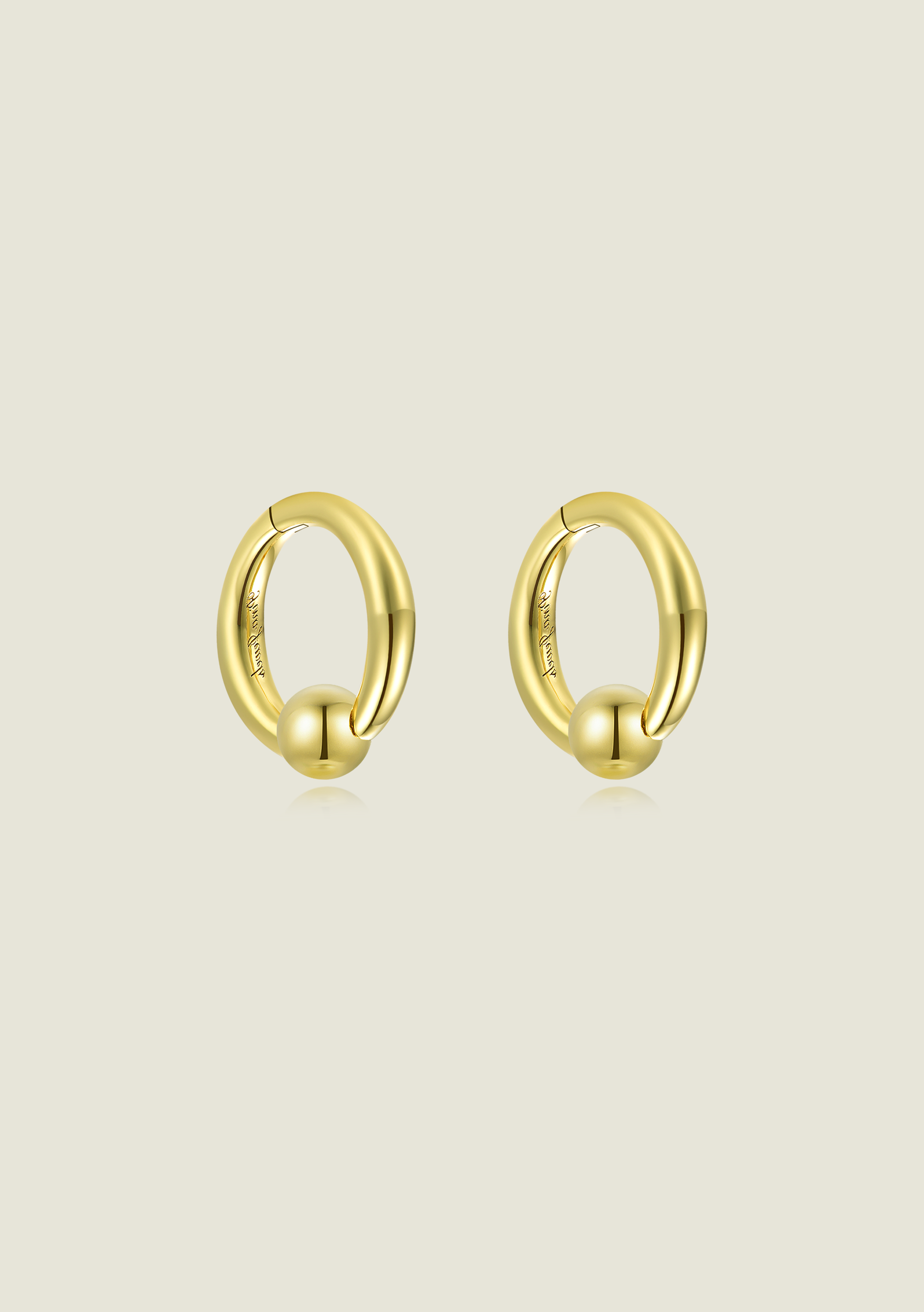 Mini Oval Charm Set - Gold
