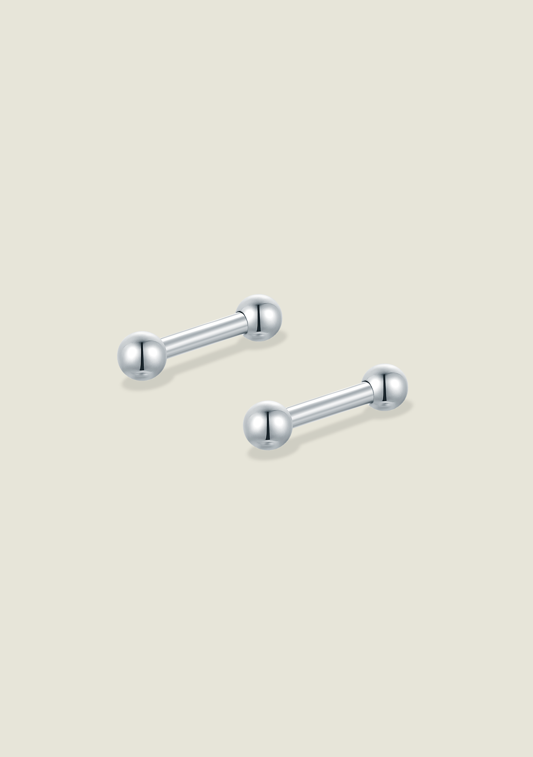 Mini Bar Charm Set - Silver