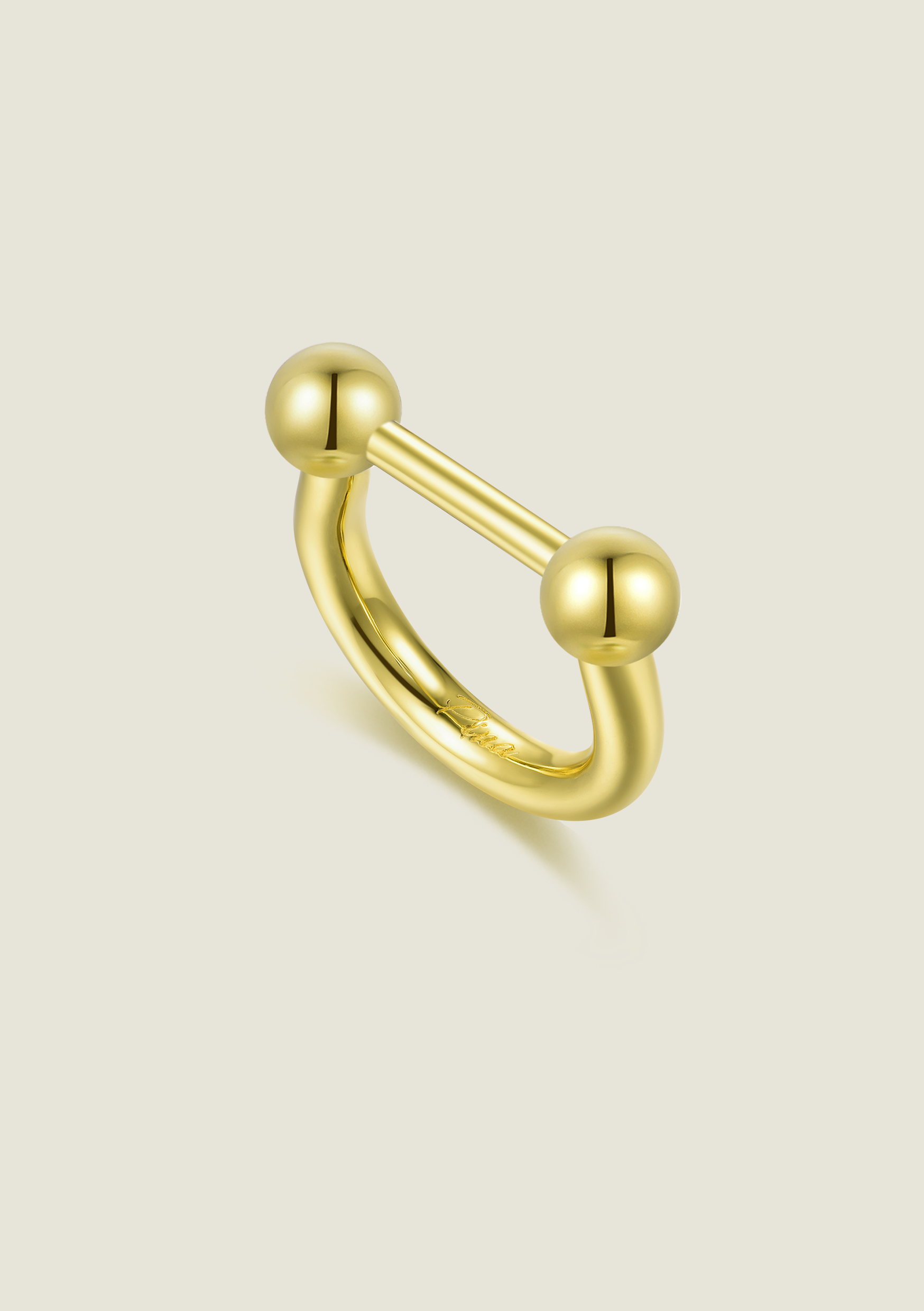 Bar Ring - Gold