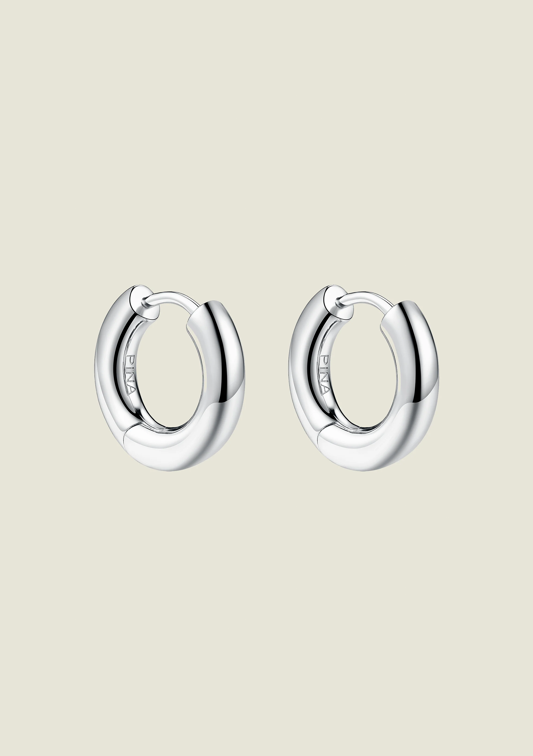 Mini Silver Hoops