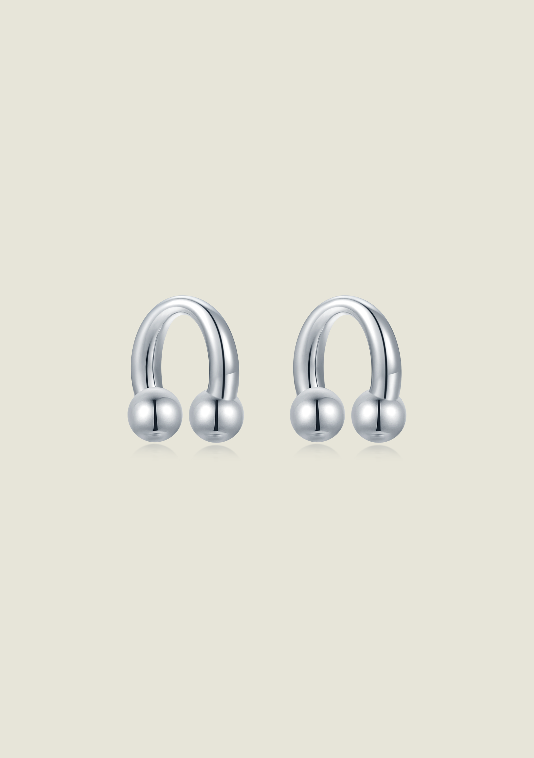 Mini Bell Charm Set - Silver