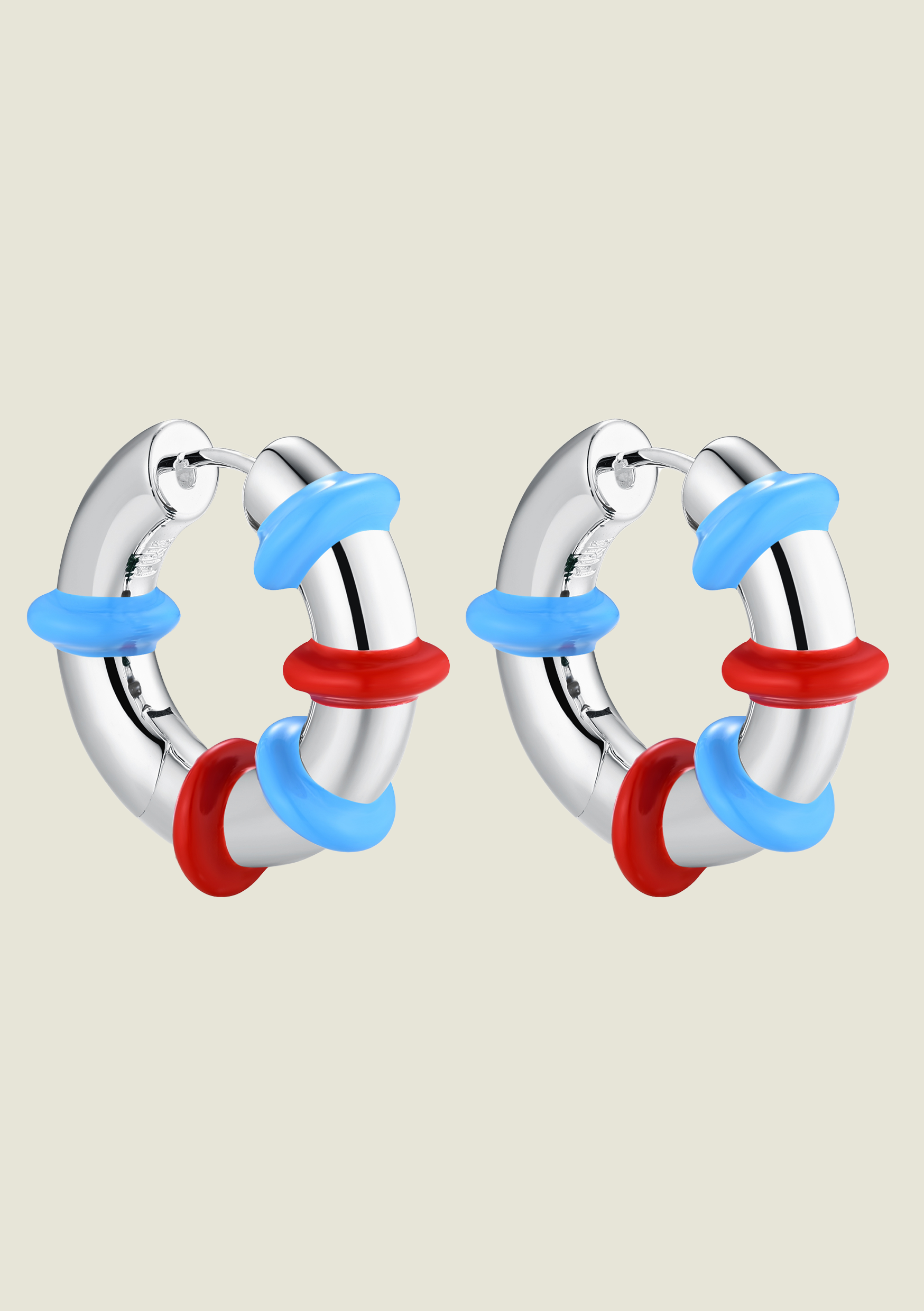Hula Hoops - Blue & Red