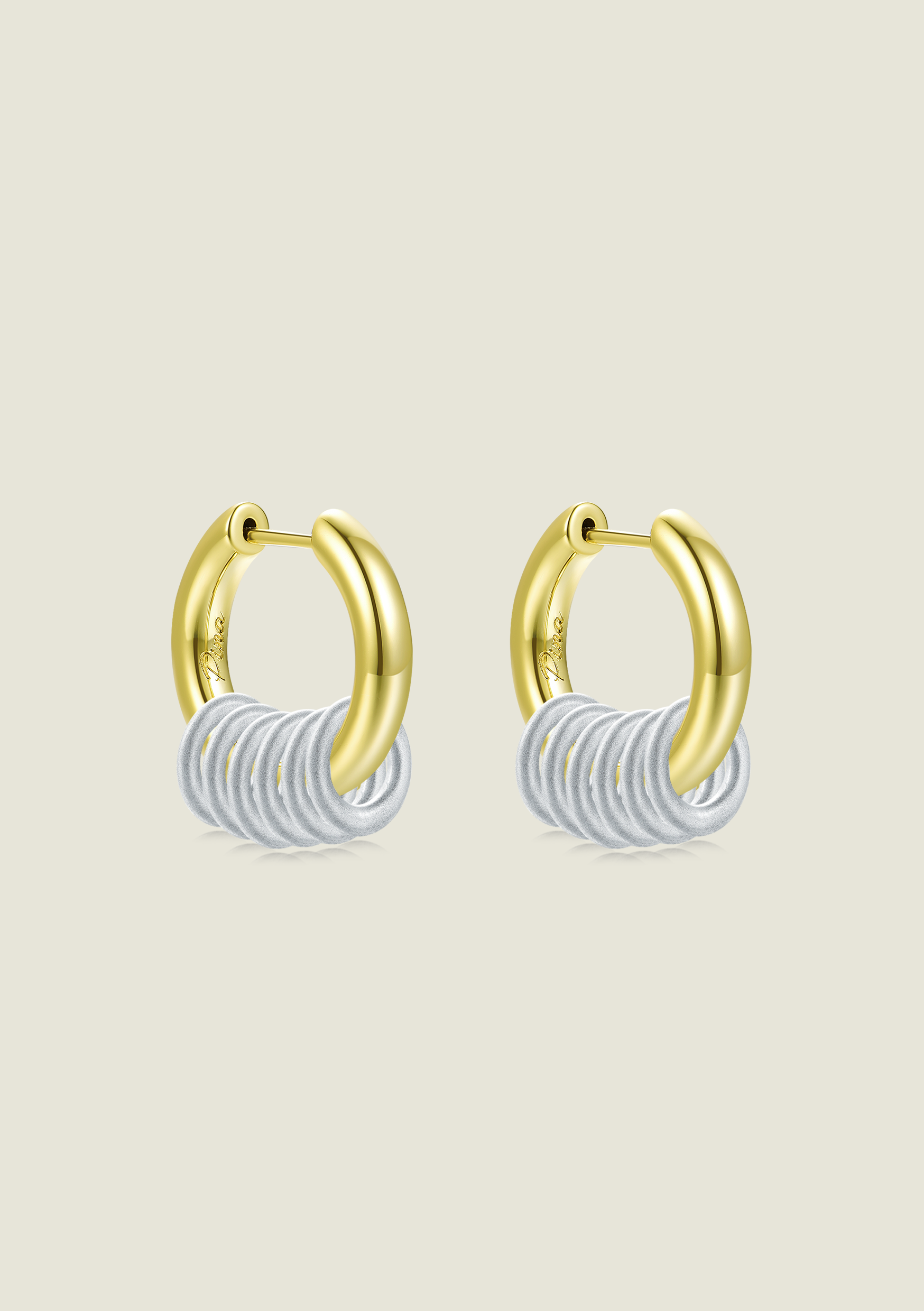 Loop Hoop - Gold & Silver