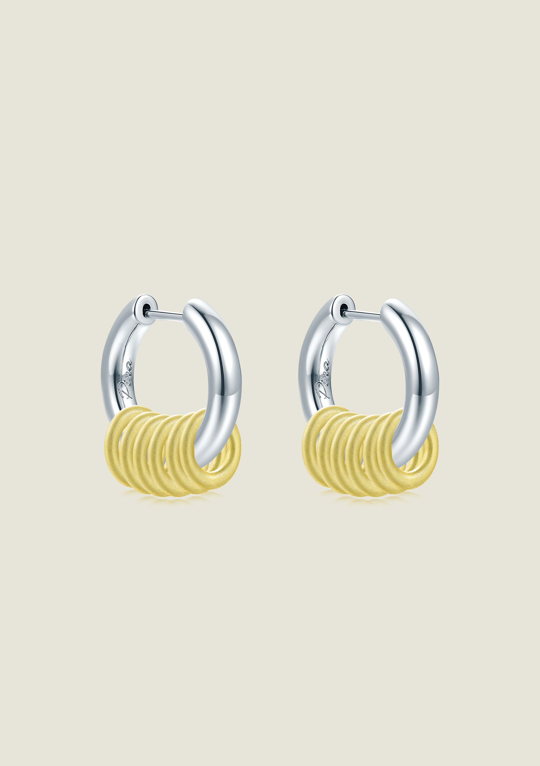 Loop Hoop - Silver & Gold